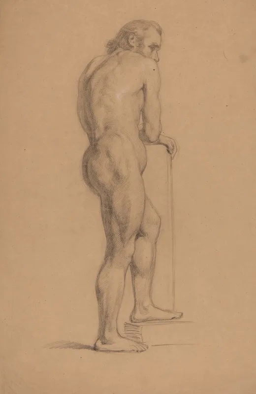 Study Of A Nude Male 4