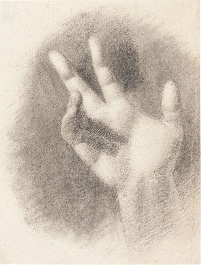 Study Of A Right Hand Recto
