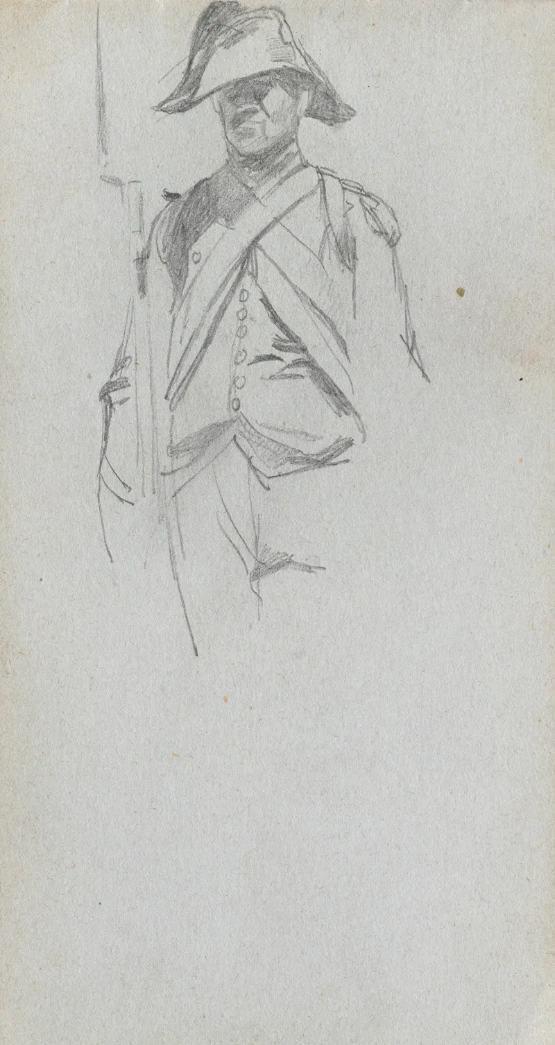 Study Of A Soldier 3