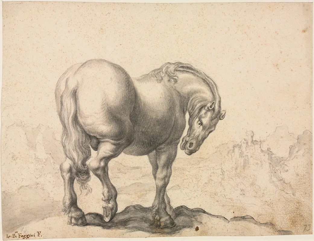 Study Of A Stallion 2