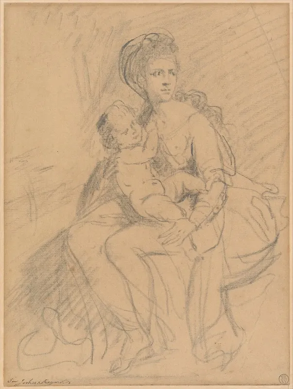Study Of A Woman And Child 2