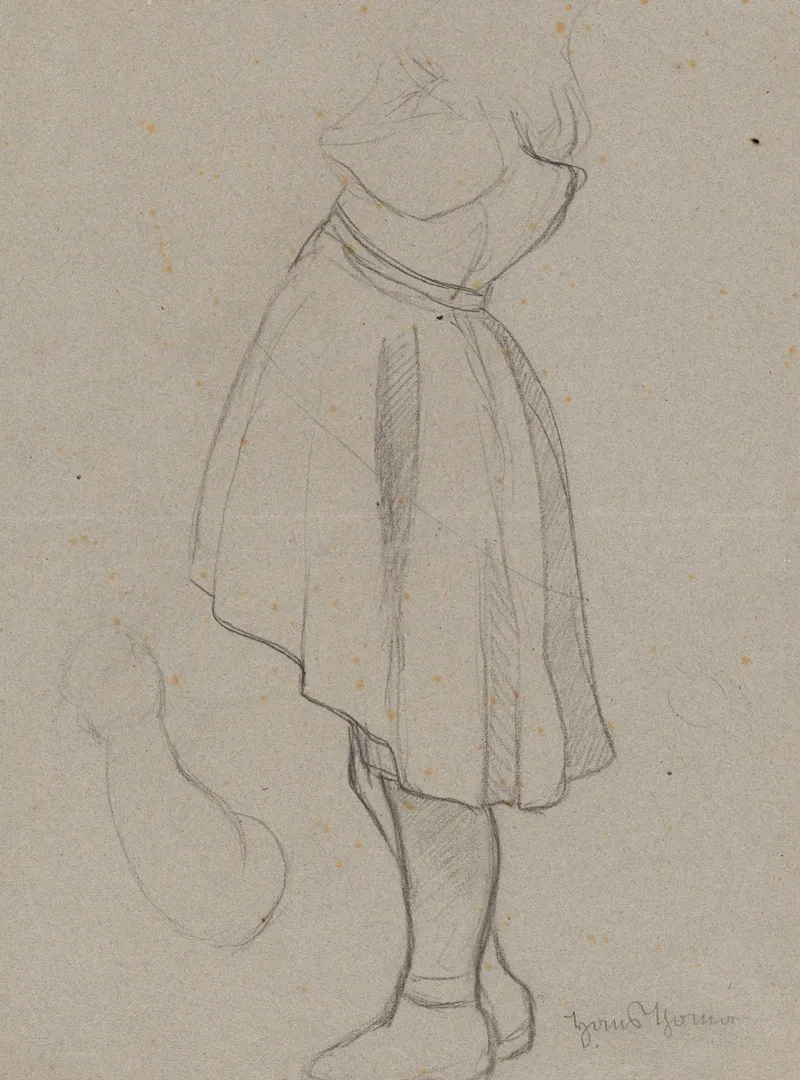 Study Of A Young Girl 2