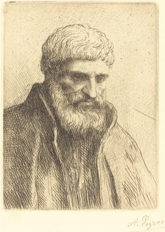 Study Of An Old Man Etude De Vieillard Ii