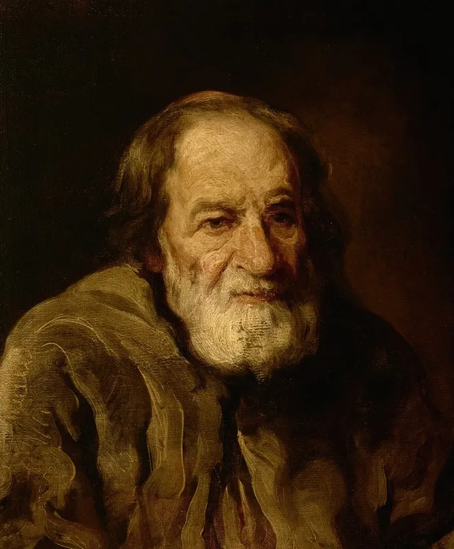 Study Of An Old Peasant