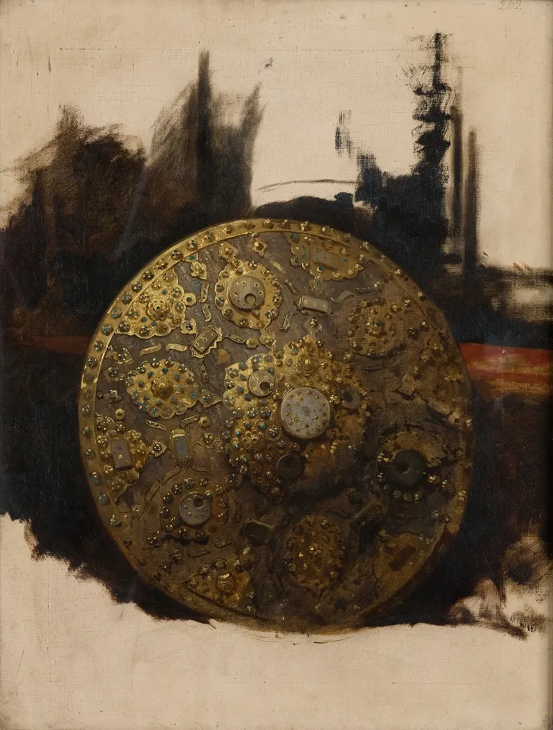 Study Of An Oriental Shield