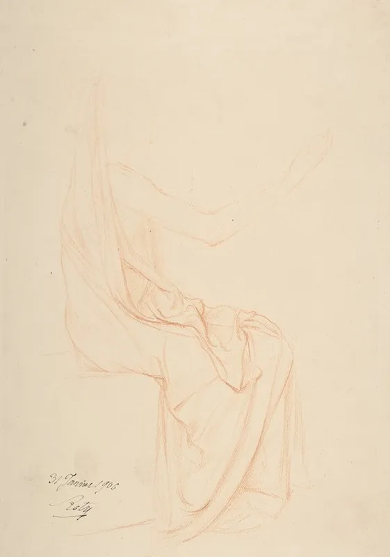 Study Of Drapery 3