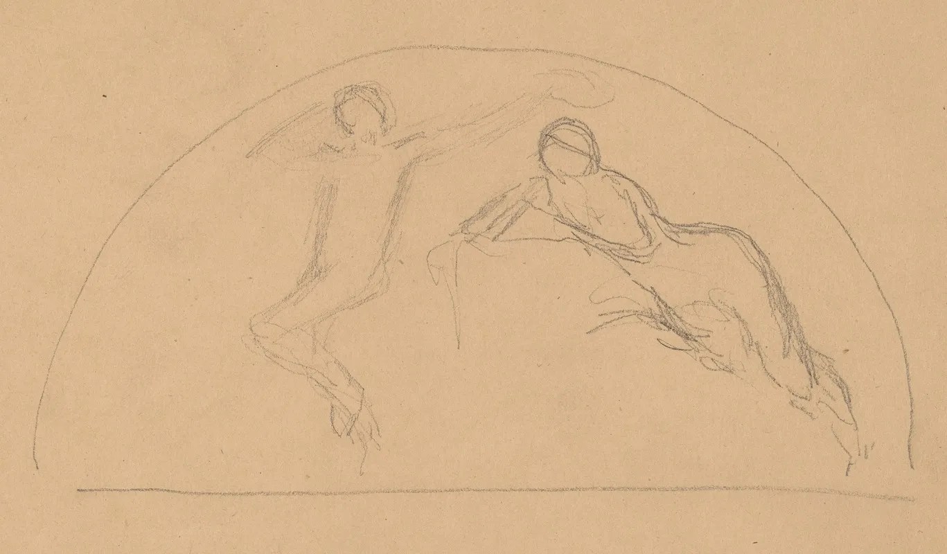Study Of Figures In A Lunette