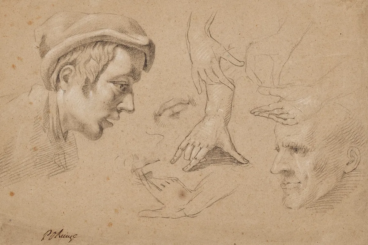 Study Of Heads And Hands