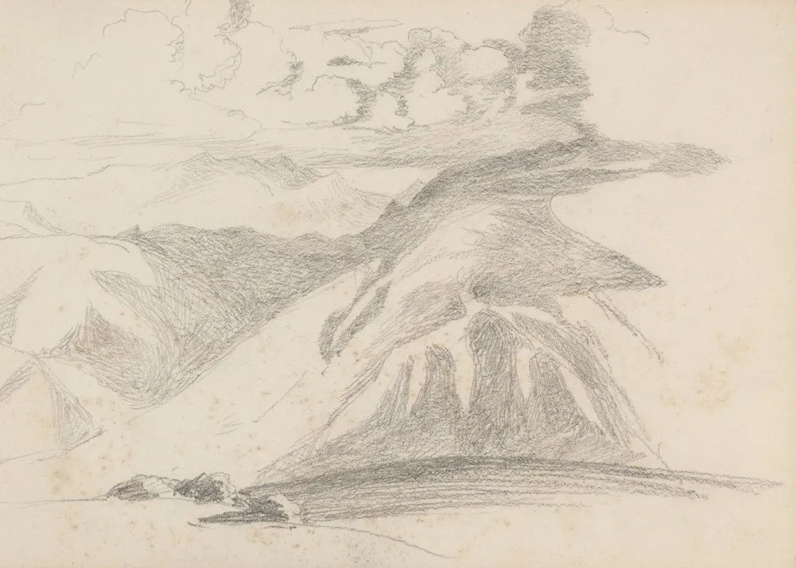 Study Of Mountainous Landscape