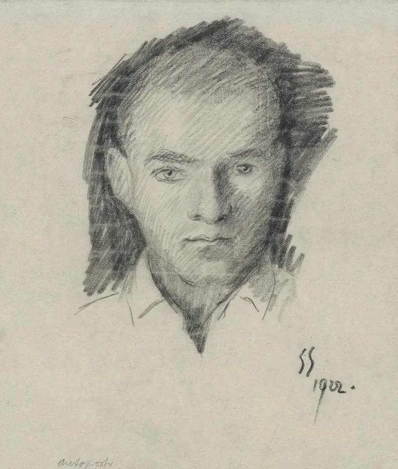 Study Of Self Portrait