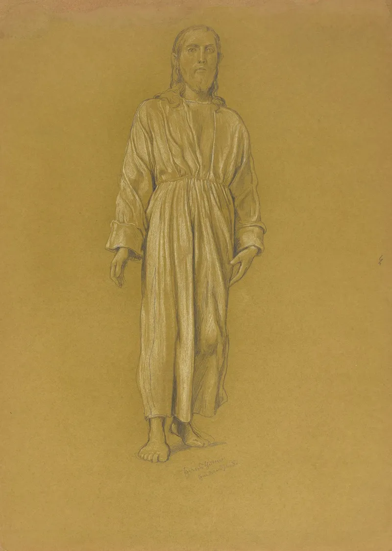 Study Of The Figure Of Christ 3