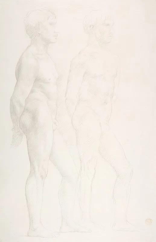Study Of Two Figures 2