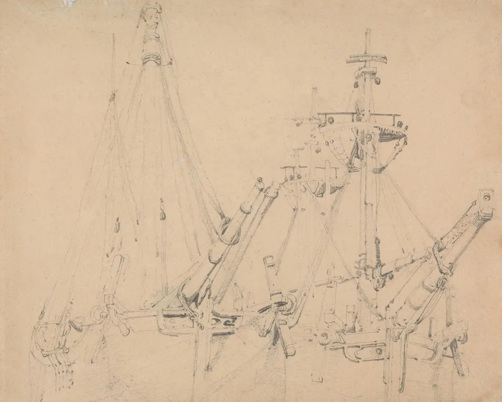 Study Of Two Laid Up Sailing Vessels