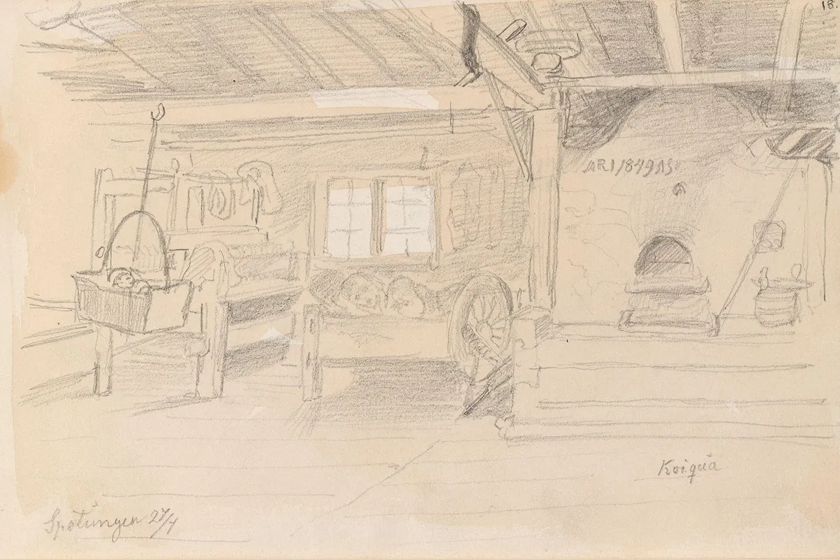 Stueinterior Spattungen