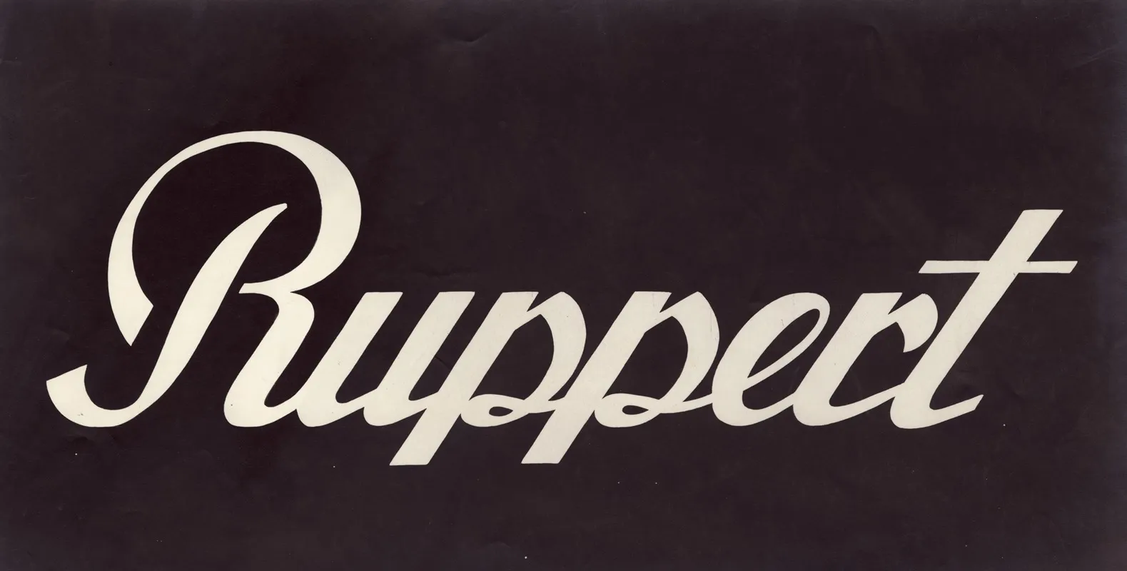 Stylized Logo For Ruppert Beer 6
