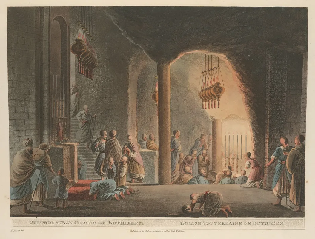Subterranean Church At Bethlehem