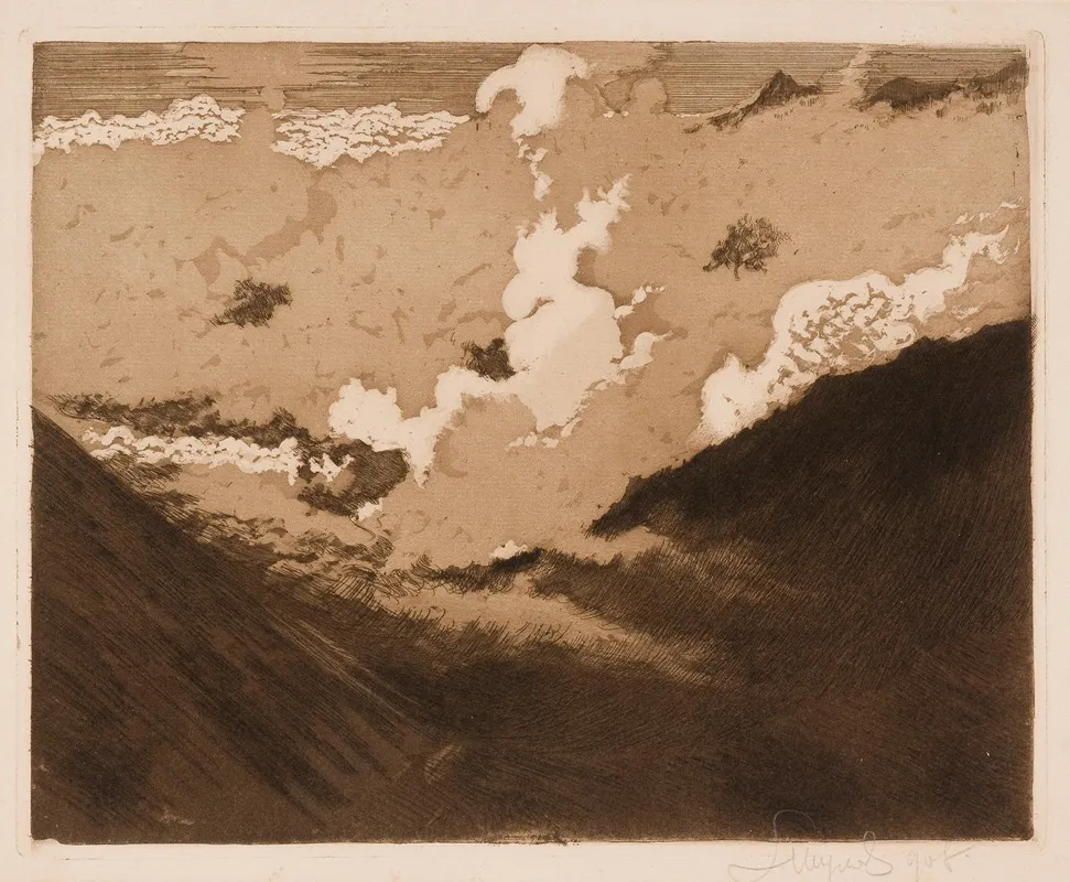 Suche Mgly by Leon Wyczółkowski - Canvas Print