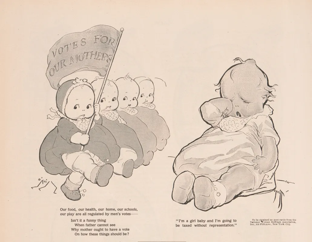 Suffrage Kewpies