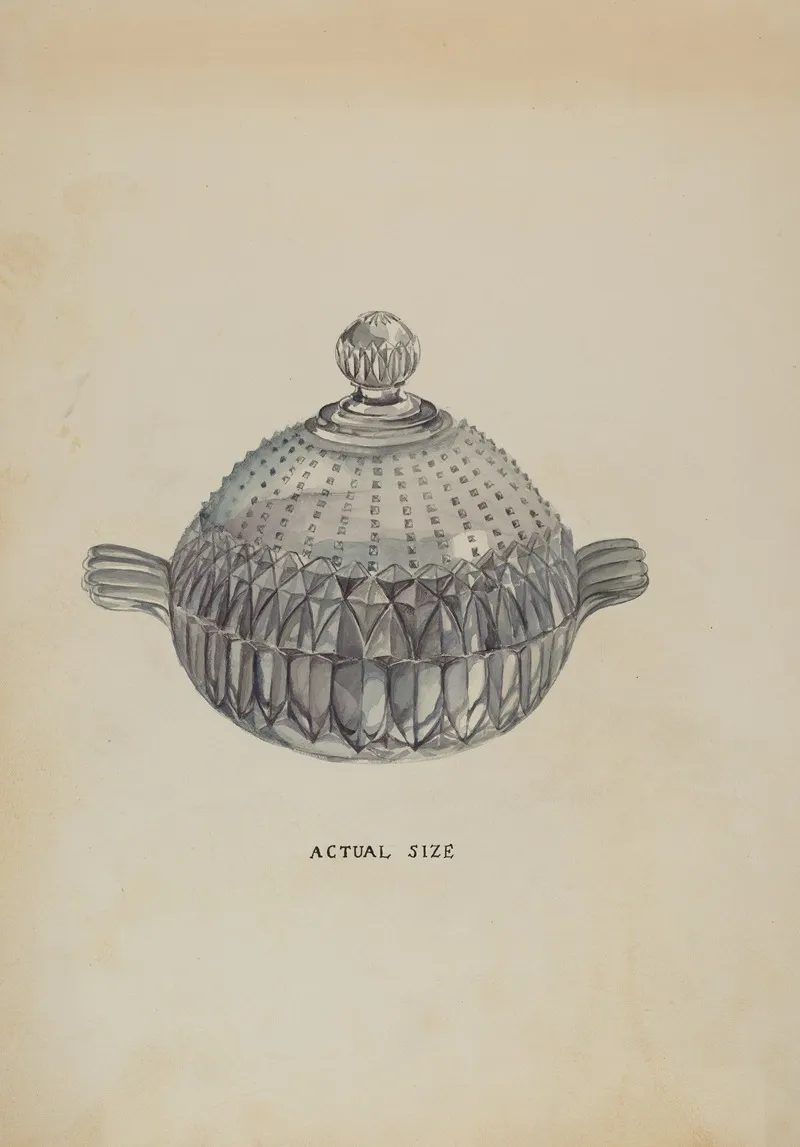 Sugar Bowl 45 by Roberta Elvis - Canvas Print