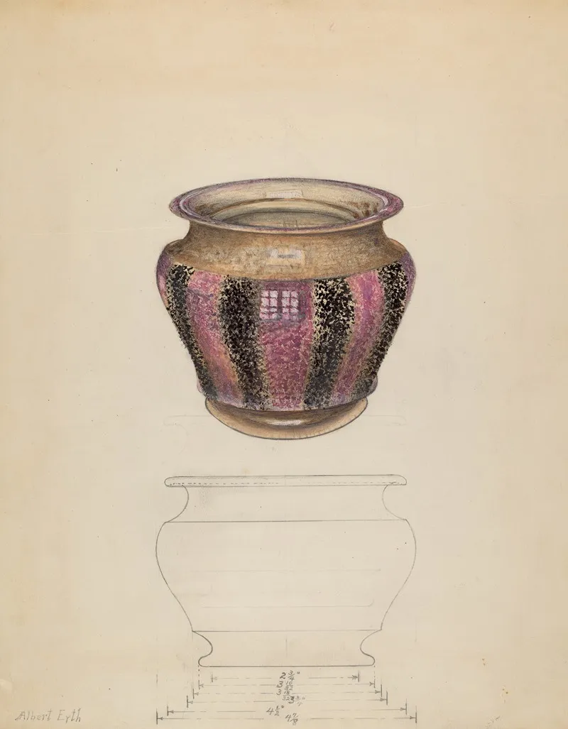 Sugar Bowl by Albert Eyth - Canvas Print