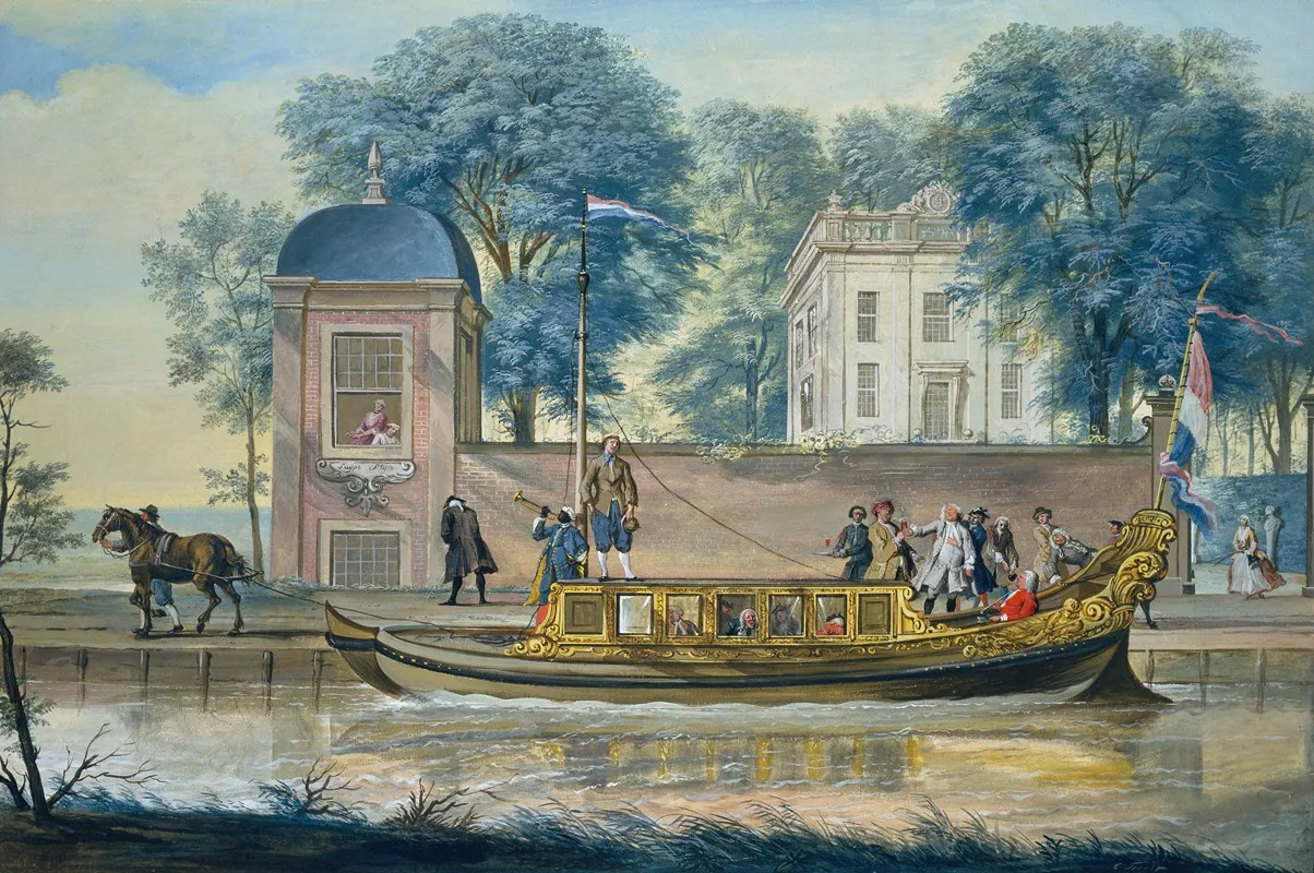 Suijpe Steijn by Cornelis Troost - Canvas Print