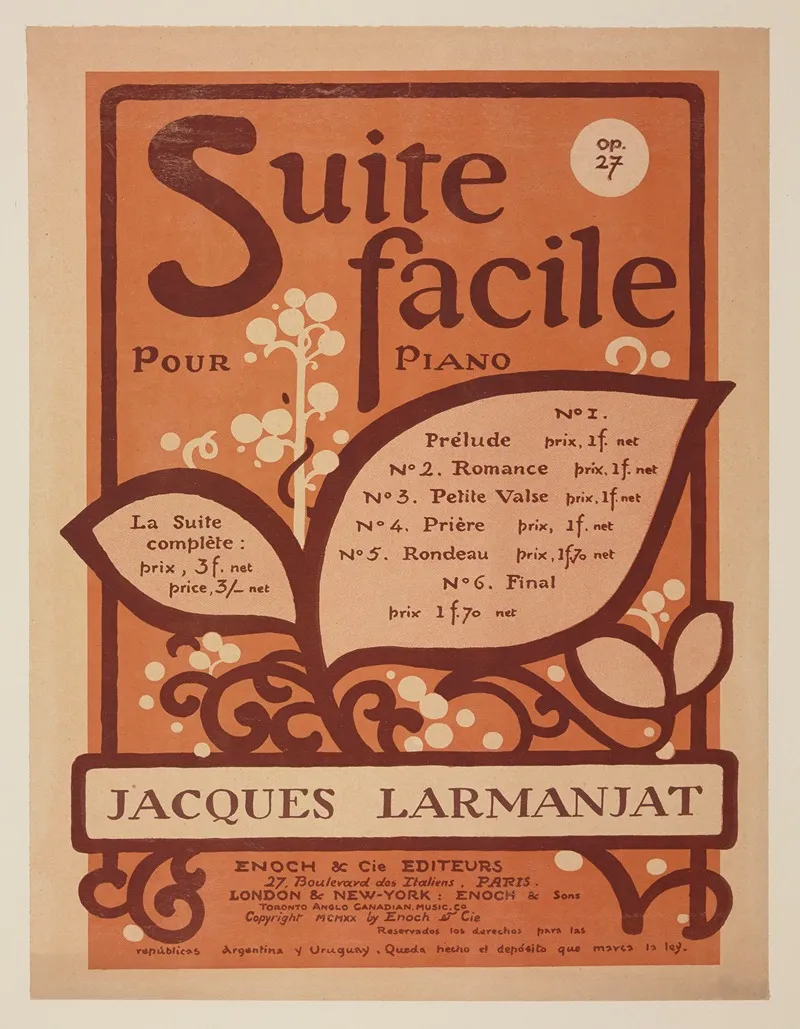 Suite Facile Pour Piano