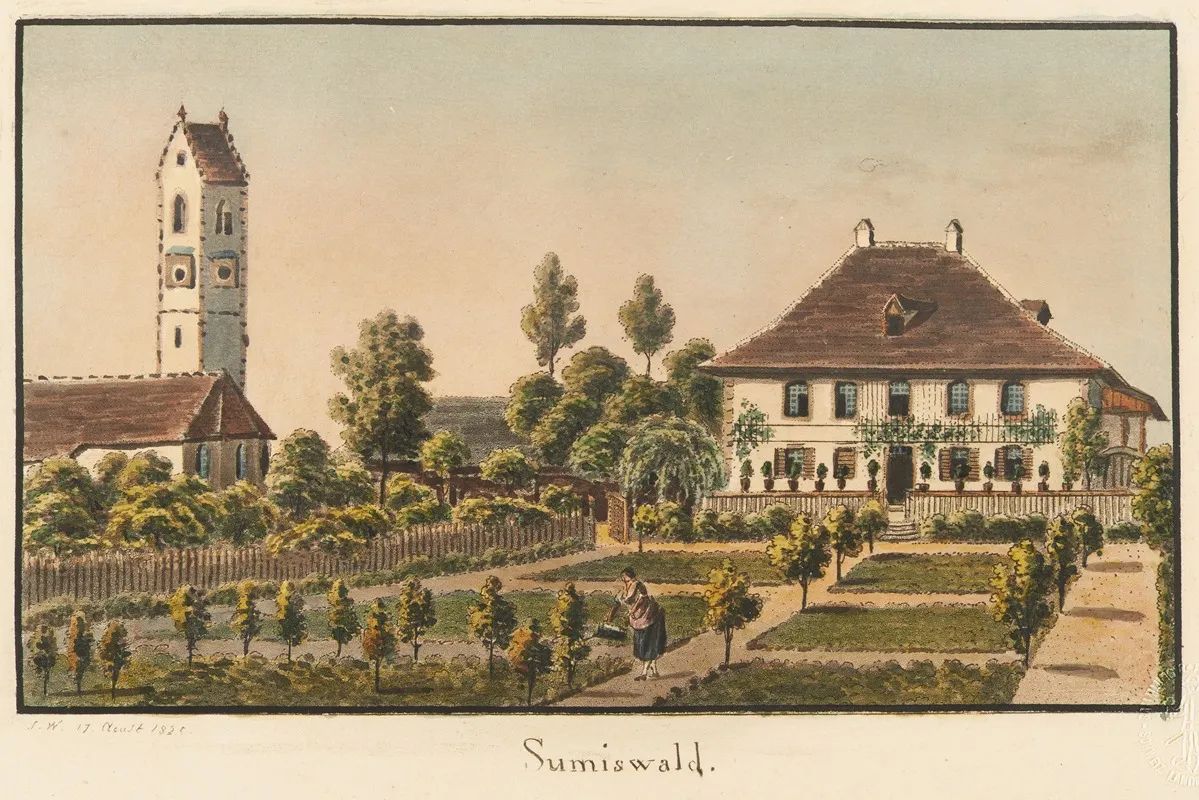 Sumiswald by Jakob Samuel Weibel - Canvas Print