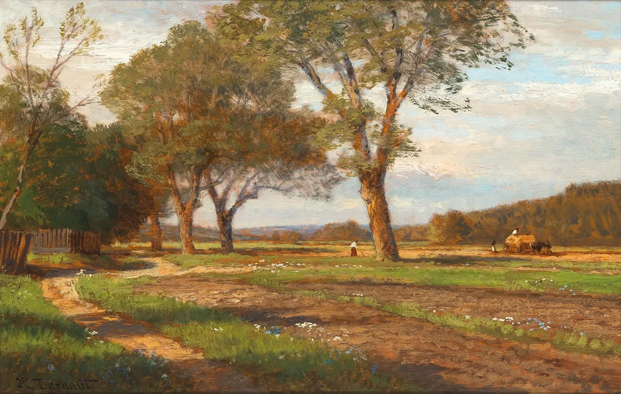 Summer Harvest by Hugo Darnaut - Canvas Print