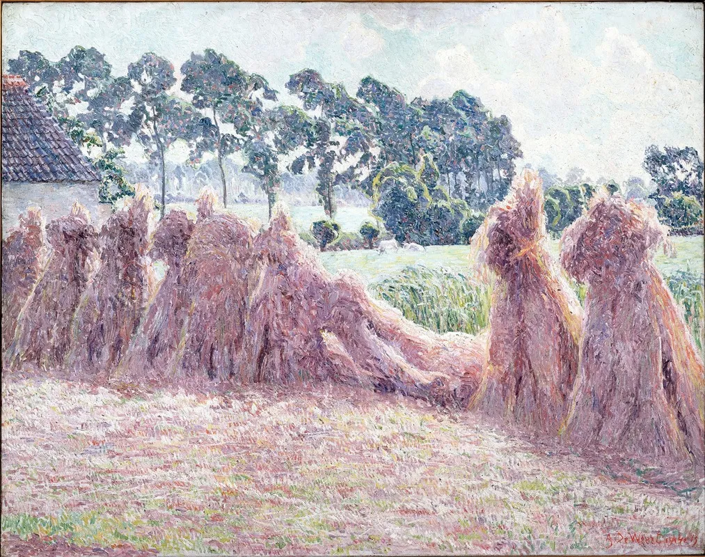 Summer Morning 5 by Anna De Weert - Canvas Print