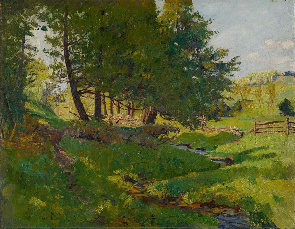 Summer Near Beaupre by Maurice Galbraith Cullen - Canvas Print