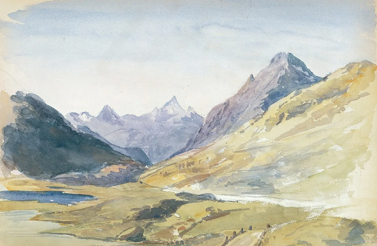 Summit Of Bernina Pass