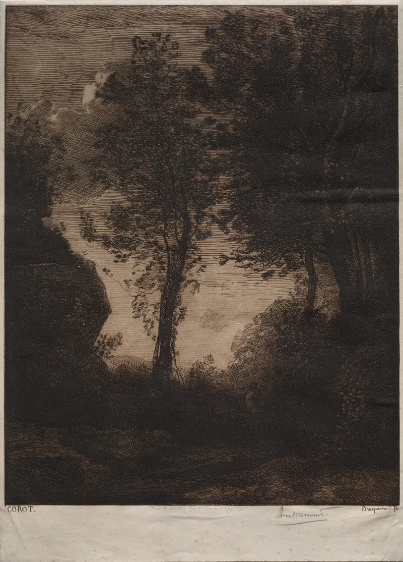 Sunset After Corot