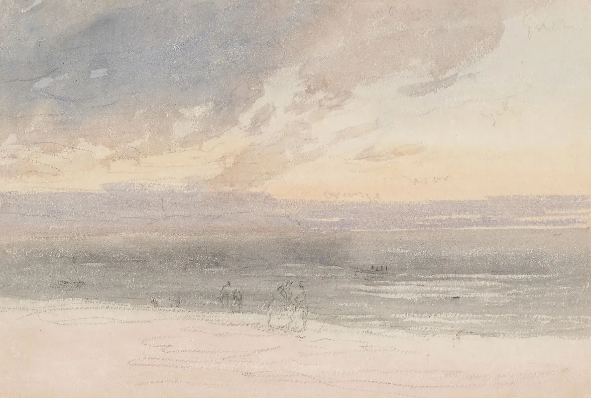 Sunset From The Shore