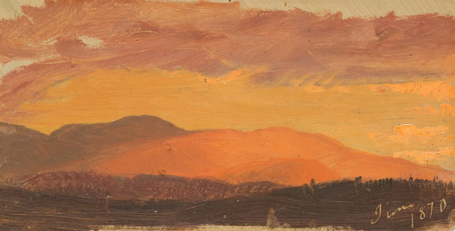 Sunset Hudson Valley