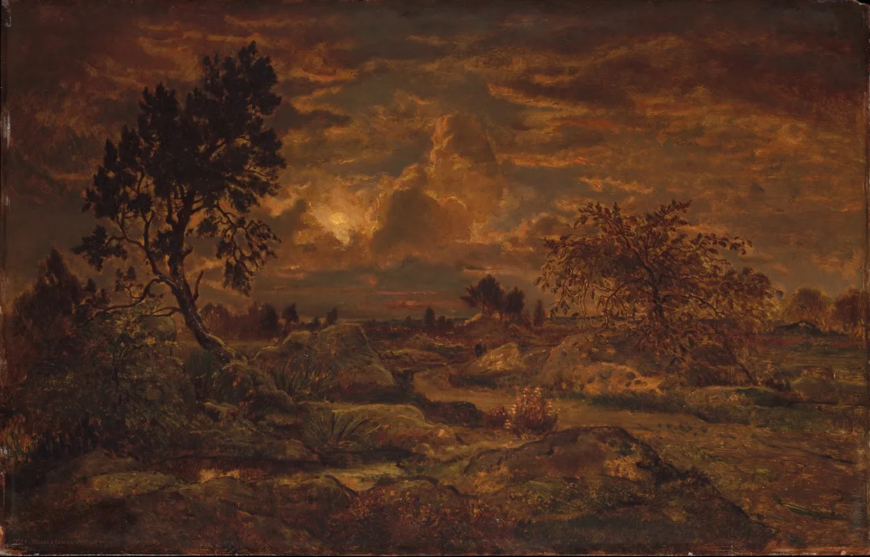 Sunset Near Arbonne