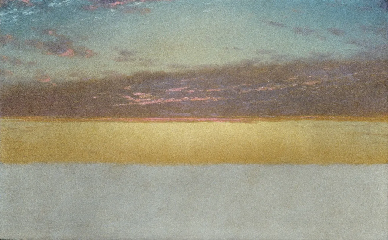 Sunset Sky by John Frederick Kensett - Canvas Print