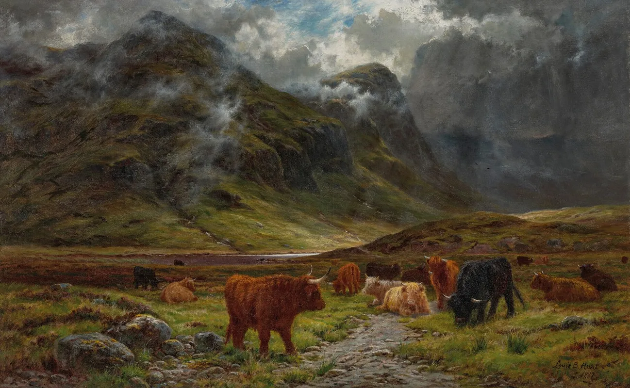 Sunshine After Rain Loch Etive Glencoe