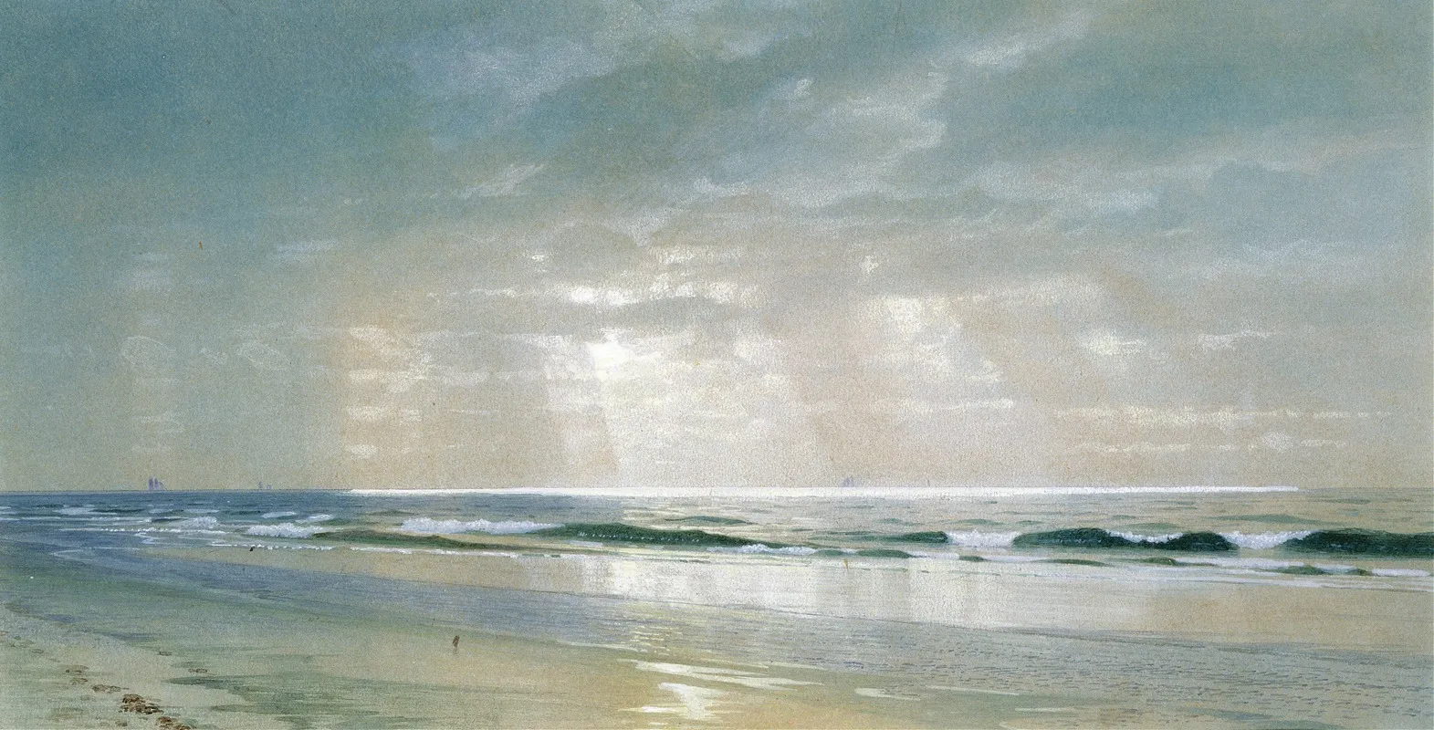 Surf by William Trost Richards - Canvas Print
