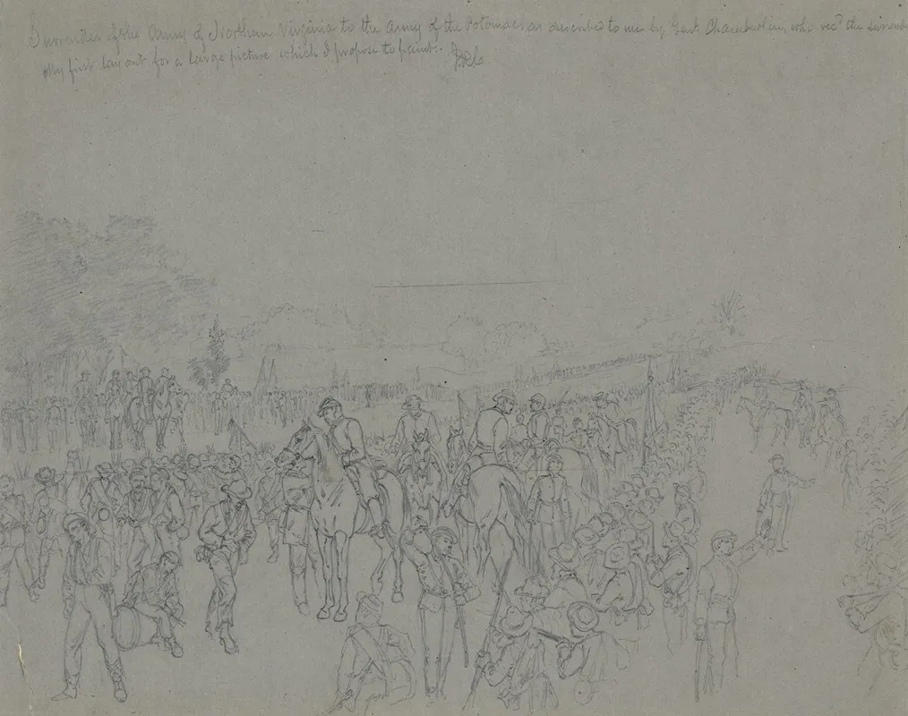 Surrender Of The Army Of Northern Virginia To The Army Of The Potomac