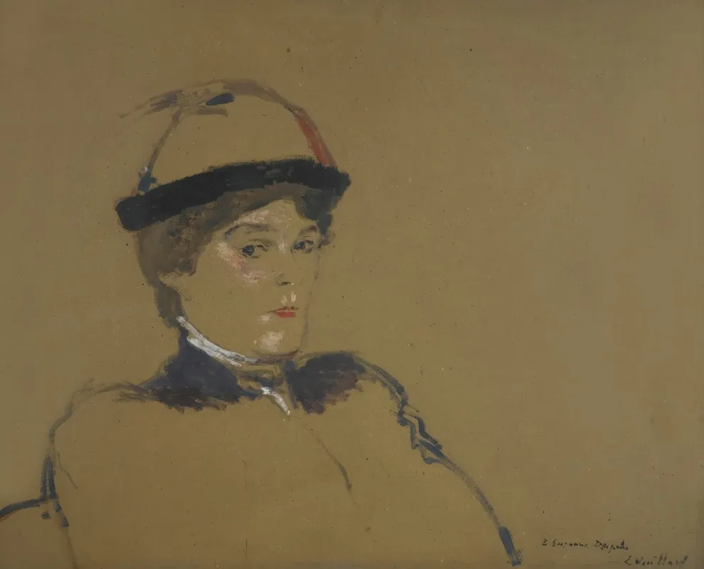 Suzanne Despres by Édouard Vuillard - Canvas Print