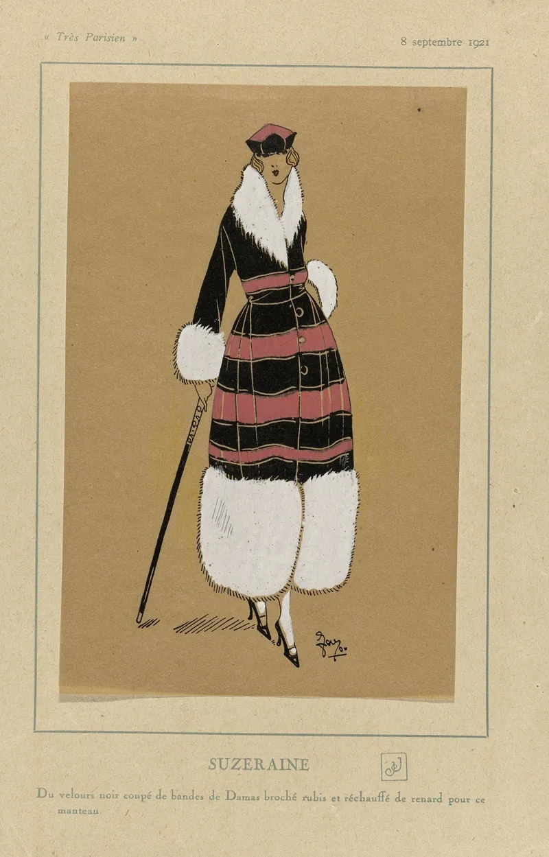 Suzeraine by G-P. Joumard - Canvas Print