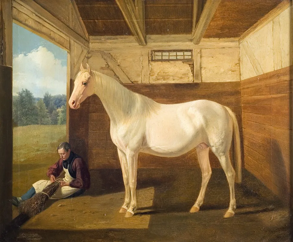 Svanhvide by Fritz Thomsen - Canvas Print