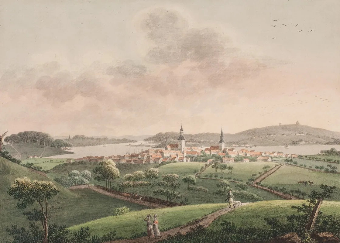 Svendborg by Søren L. Lange - Canvas Print