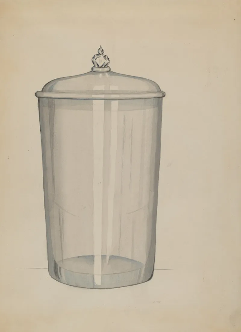 Sweet Meat Jar by Dorothy Posten - Canvas Print