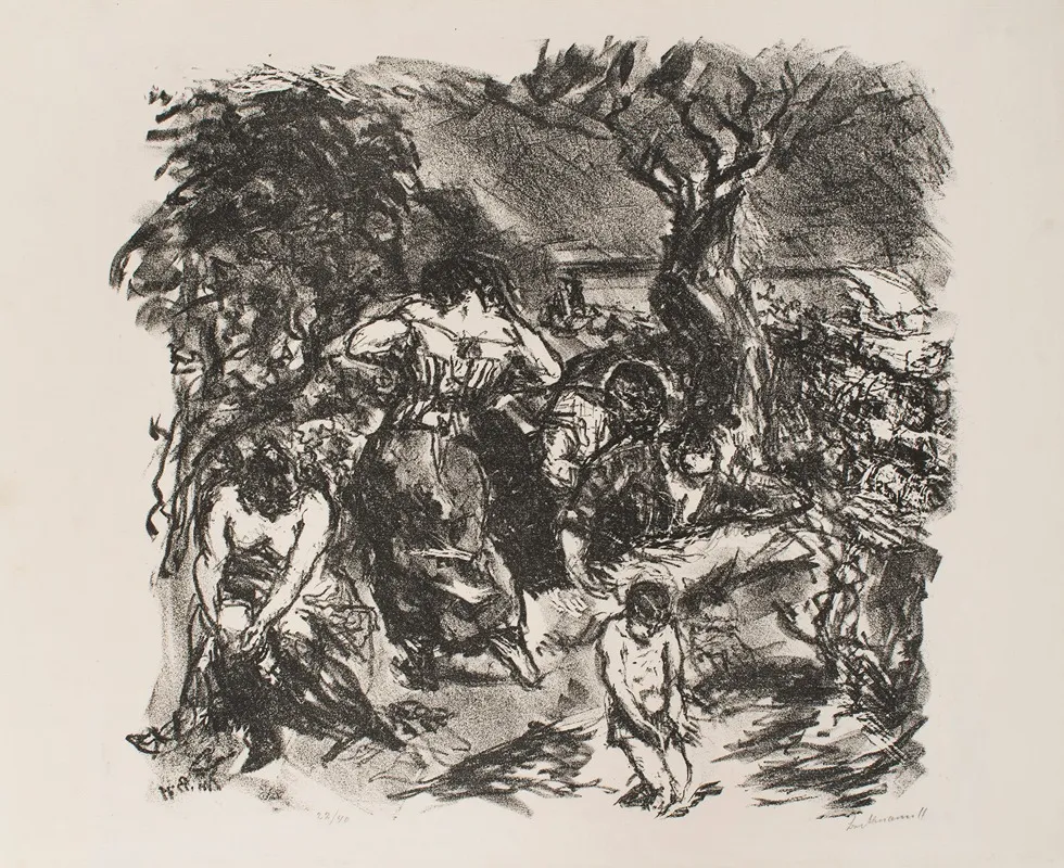 Swimming At Lake Tegel