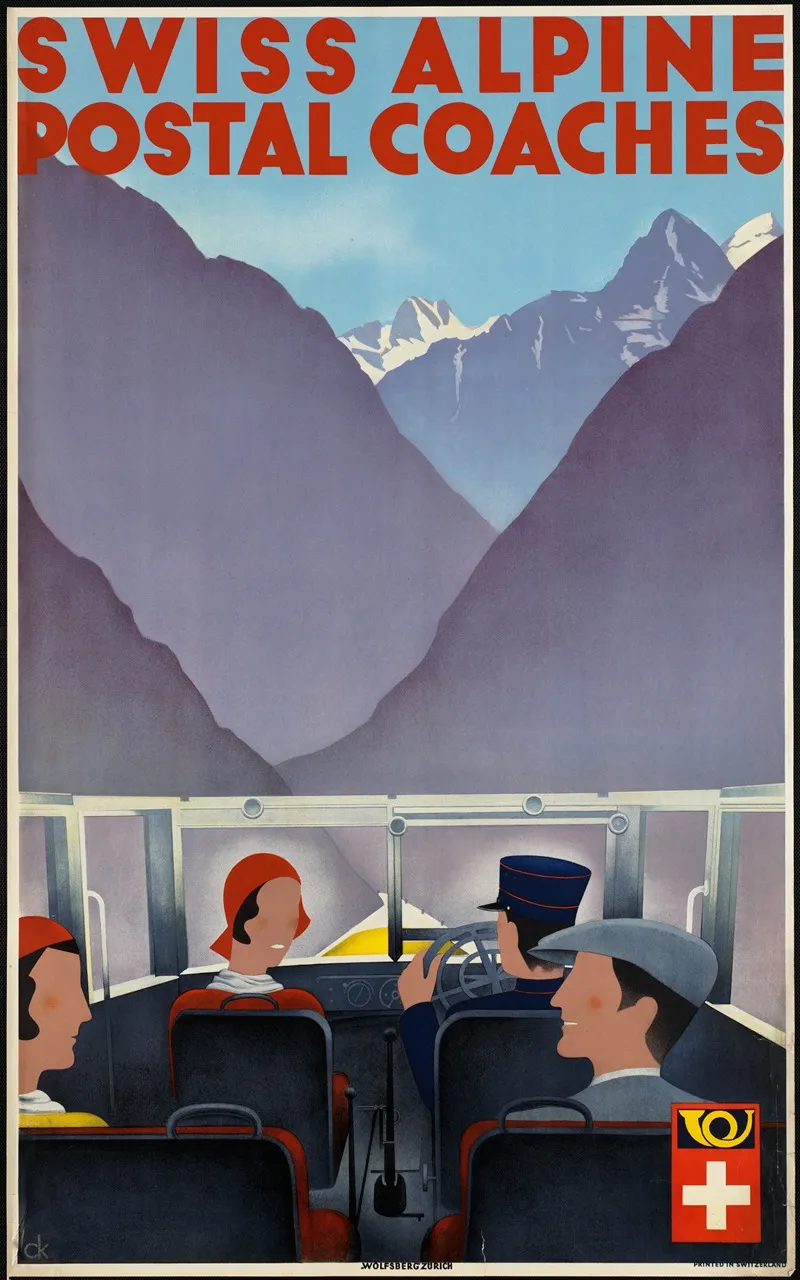 Swiss Alpine Postal Coaches