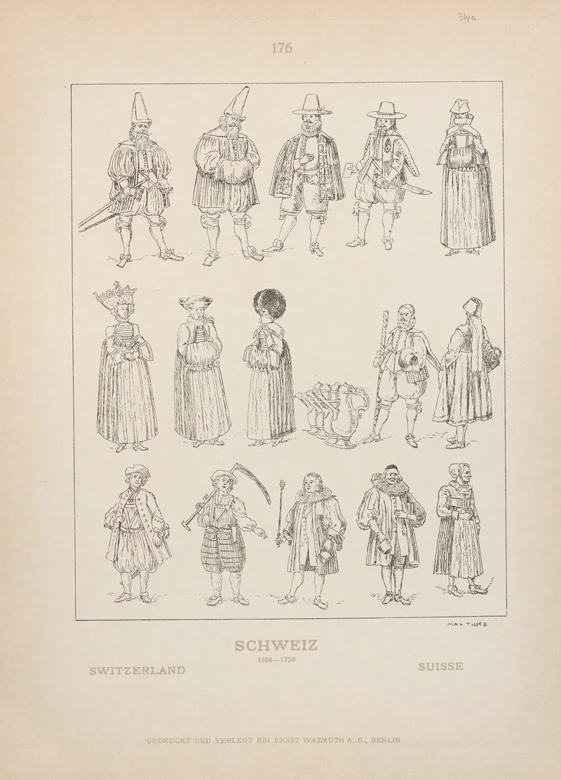 Switzerland by Adolf Rosenberg - Canvas Print