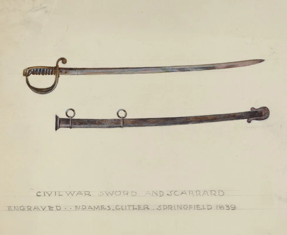 Sword And Scabbard
