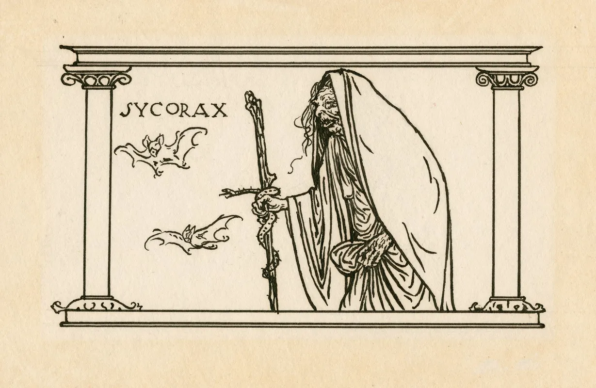 Sycorax by Robert Anning Bell - Canvas Print