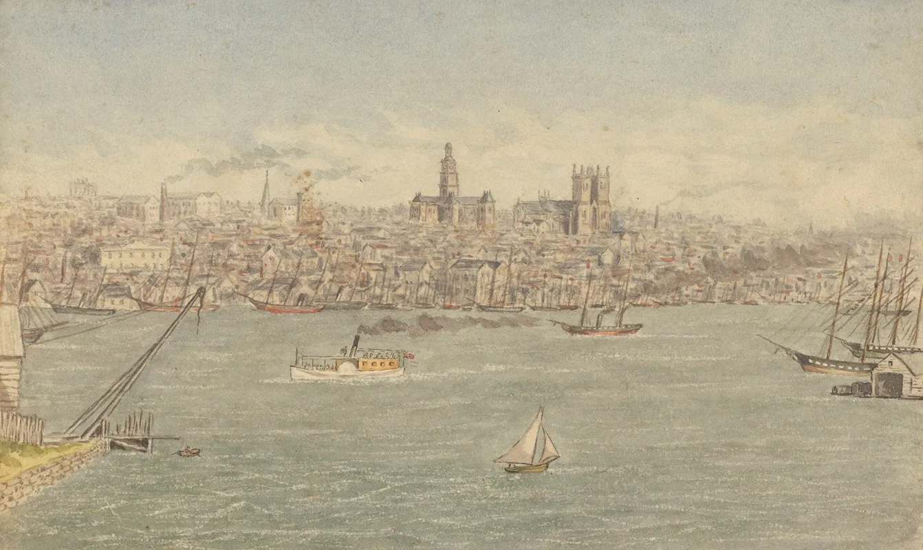 Sydney 2 by George Sherriff - Canvas Print